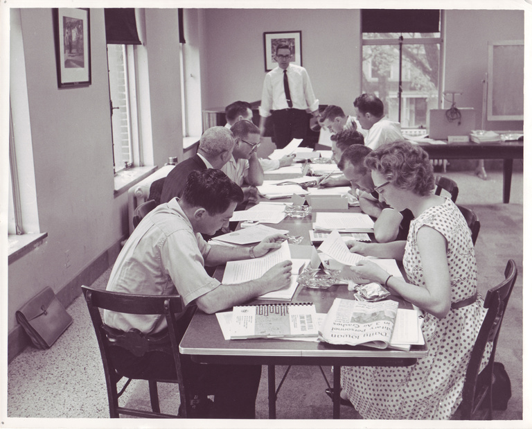 Labor Short Course participants in training 13th Annual 1964