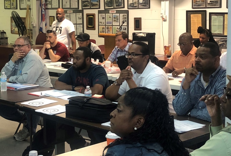 Students at an ATU Chicago class in 2019