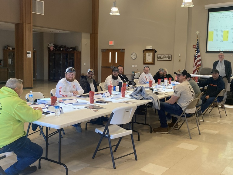 Students at a Labor Center class