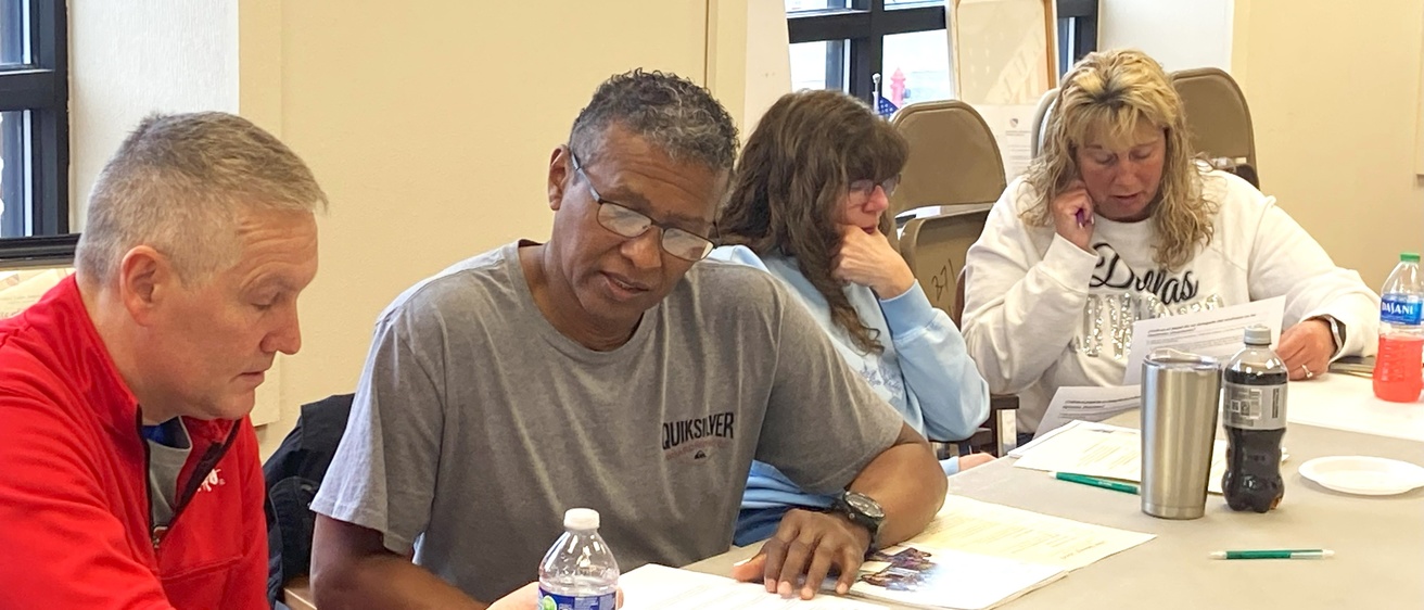 Workers Attending Off-Campus Program