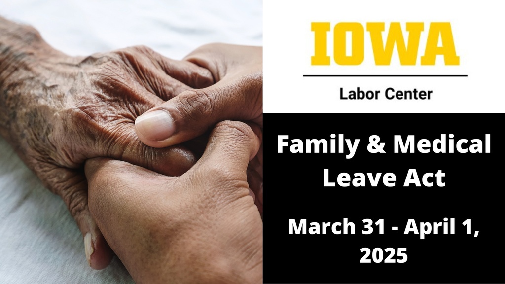 Family Medical Leave Act taking place March 31-April 1, 2025