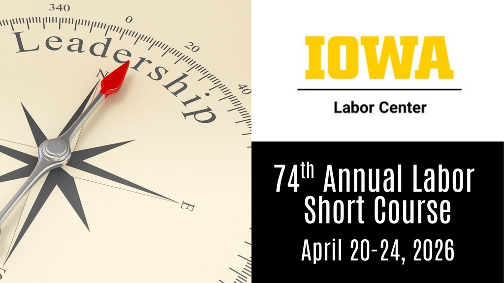 74th Labor Short Course website card